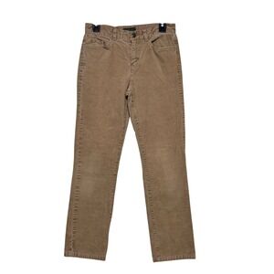 Ralph Lauren Quiet‎ Luxury Corduroy Pants Womens Sz 4P Classic Timeless Fallcore